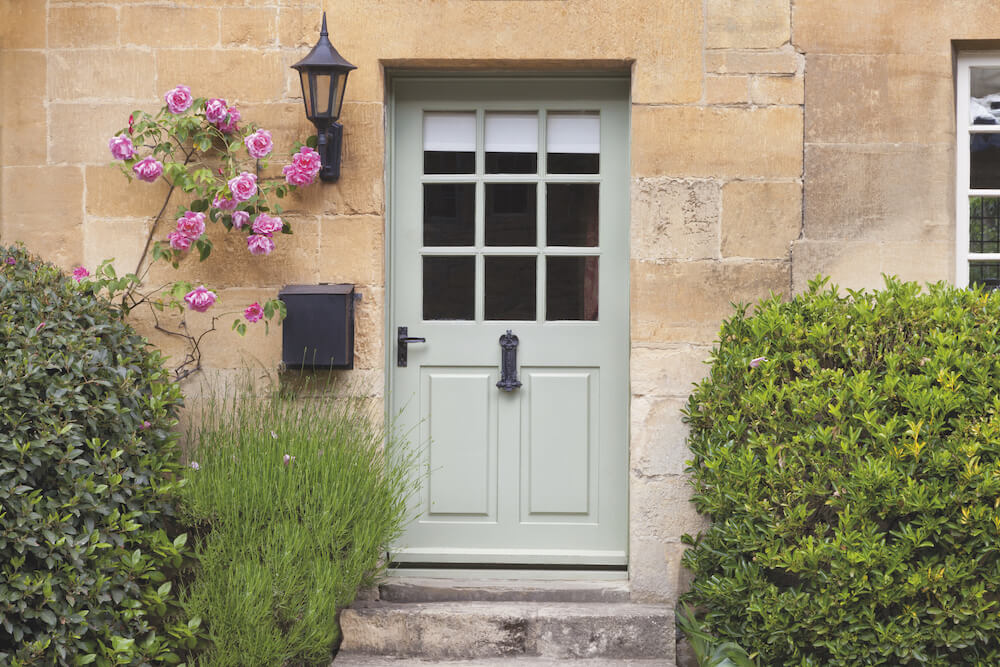 outside view of house front door preparing your home for viewings