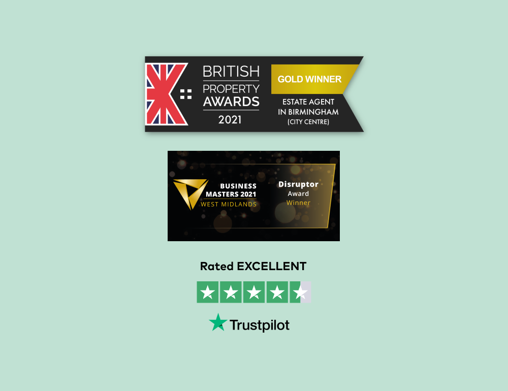 estate agent award winning and rated excellent on trustpilot