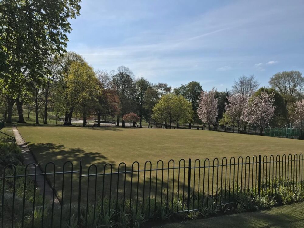 sell house stourbridge - image of the bowling green at mary stevens park